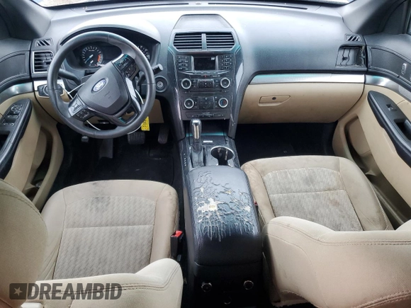 2016 Ford Explorer with VIN 1FM5K7BH2GGB78386, listed as a Copart auction lot 58615055 with 169,190 mi miles and Salvage title. Bid and sale history available at DreamBid. Image 8.