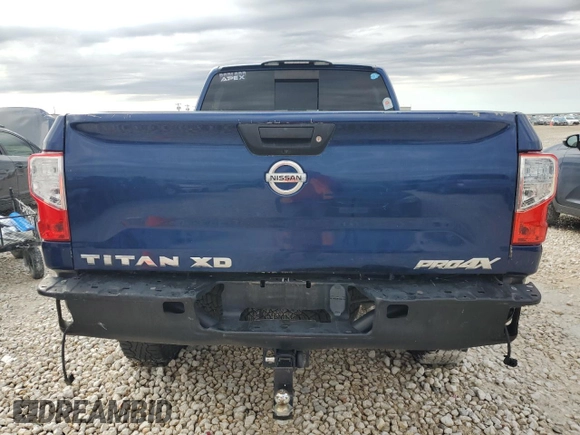 2017 Nissan Titan XD SV with VIN 1N6BA1F40HN570971, listed as a Copart auction lot 81420364 with 134,494 mi miles and Clean Title. Bid and sale history available at carsss.com. Image 6.