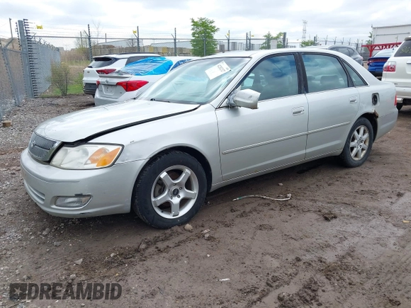 2000 Toyota Avalon XL with VIN 4T1BF28B8YU072752, listed as a IAAI auction lot 42202327 with Not Provided miles and . Bid and sale history available at DreamBid. Image 2.