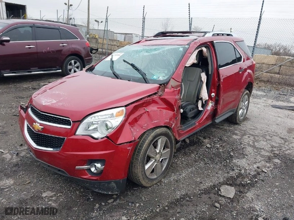 2013 Chevrolet Equinox LTZ with VIN 2GNFLGE32D6171866, listed as a IAAI auction lot 41150986 with 1 mi miles. Bid and sale history available at carsss.com. Image 2.