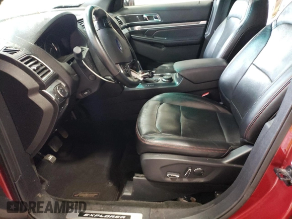 2017 Ford Explorer Sport with VIN 1FM5K8GTXHGB49173, listed as a Copart auction lot 49071435 with 95,966 mi miles and Salvage Title. Bid and sale history available at DreamBid. Image 7.
