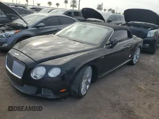 2014 Bentley Continental GT with VIN SCBGC3ZA9EC089787, listed as a Copart auction lot 74439864 with Not Provided miles and Salvage Title. Bid and sale history available at DreamBid. Image 1.