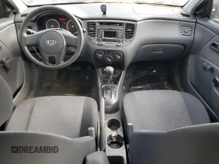 2010 Kia Rio LX with VIN KNADH4A38A6627955, listed as a Copart auction lot 43702265 with 138,005 mi miles and Non Repairable. Bid and sale history available at carsss.com. Image 8.