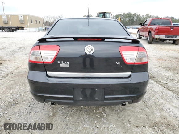 2009 Mercury Milan Premier with VIN 3MEHM08179R617573, listed as a Copart auction lot 44771524 with 161,576 mi miles and Salvage Title. Bid and sale history available at carsss.com. Image 6.