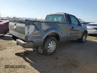2012 Ford F-150 XL with VIN 1FTMF1CM2CKD06145, listed as a Copart auction lot 52565295 with 57,133 mi miles and Salvage Title. Bid and sale history available at carsss.com. Image 3.