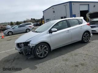 2017 Toyota Corolla iM with VIN JTNKARJE8HJ527791, listed as a Copart auction lot 47866185 with 112,656 mi miles and Salvage Title. Bid and sale history available at carsss.com. Image 1.