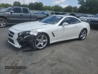 2015 Mercedes-Benz SL 400 z VIN WDDJK6FA9FF032913, wystawiony jako Copart lot #59659165 z przebiegiem 81 507 mil mil oraz Szkoda całkowita • Salvage title. Historia ofert i sprzedaży dostępna na DreamBid. Obrazek 1.
