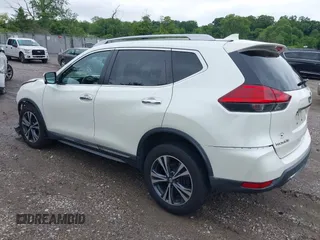 2017 Nissan Rogue SV with VIN 5N1AT2MVXHC844775, listed as a IAAI auction lot 42351482 with 87,195 mi miles and . Bid and sale history available at DreamBid. Image 3.