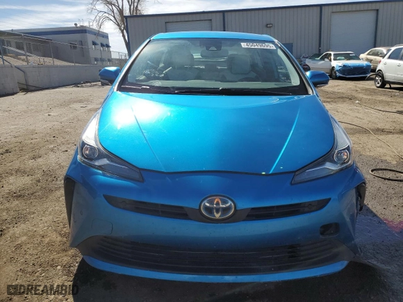 2019 Toyota Prius L Eco with VIN JTDKARFU1K3073867, listed as a Copart auction lot 45049695 with 71,670 mi miles and Salvage Title. Bid and sale history available at carsss.com. Image 5.