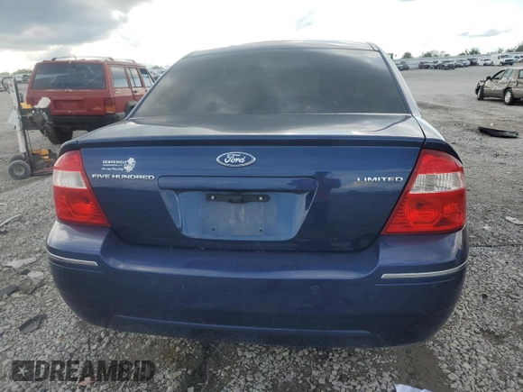 2005 Ford Five Hundred Limited with VIN 1FAFP25125G169668, listed as a Copart auction lot 73094524 with 129,068 mi miles and Salvage Title. Bid and sale history available at carsss.com. Image 6.