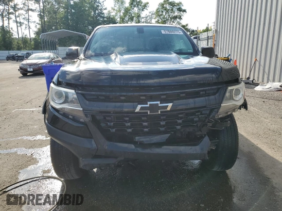2019 Chevrolet Colorado 4WD ZR2 with VIN 1GCGTEEN1K1168301, listed as a Copart auction lot 57800275 with 78,583 mi miles and Salvage title. Bid and sale history available at DreamBid. Image 5.