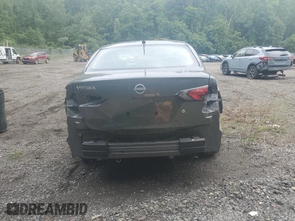 2024 Nissan Versa S with VIN 3N1CN8DV9RL866110, listed as a Copart auction lot 62724405 with 2,381 mi miles and Salvage title. Bid and sale history available at DreamBid. Image 6.