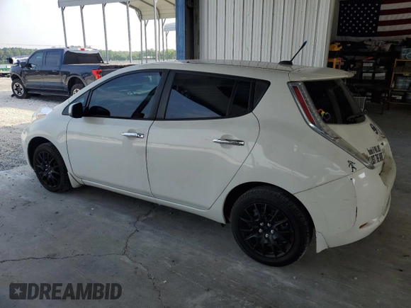 2013 Nissan LEAF SL with VIN 1N4AZ0CP8DC422580, listed as a Copart auction lot 62541685 with 109,264 mi miles and Clean title. Bid and sale history available at DreamBid. Image 2.