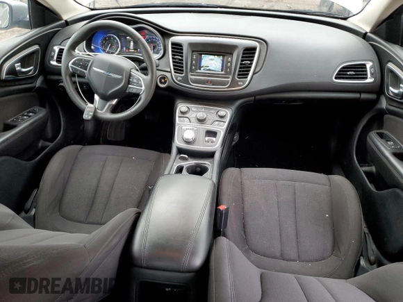 2015 Chrysler 200 Limited with VIN 1C3CCCAB0FN683937, listed as a Copart auction lot 56407055 with 107,889 mi miles and Salvage title. Bid and sale history available at DreamBid. Image 8.