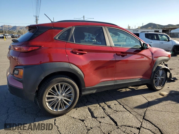 2020 Hyundai Kona SEL with VIN KM8K22AA6LU490524, listed as a Copart auction lot 46734135 with 108,044 mi miles and Salvage Title. Bid and sale history available at DreamBid. Image 3.