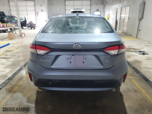 2021 Toyota Corolla LE with VIN 5YFEPMAE4MP237850, listed as a Copart auction lot 51125575 with 24,834 mi miles and Salvage Title. Bid and sale history available at carsss.com. Image 6.