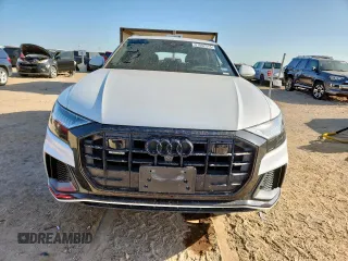 2021 Audi Q8 Prestige with VIN WA1FVAF17MD021762, listed as a Copart auction lot 61082515 with 69,968 mi miles and Salvage title. Bid and sale history available at DreamBid. Image 5.