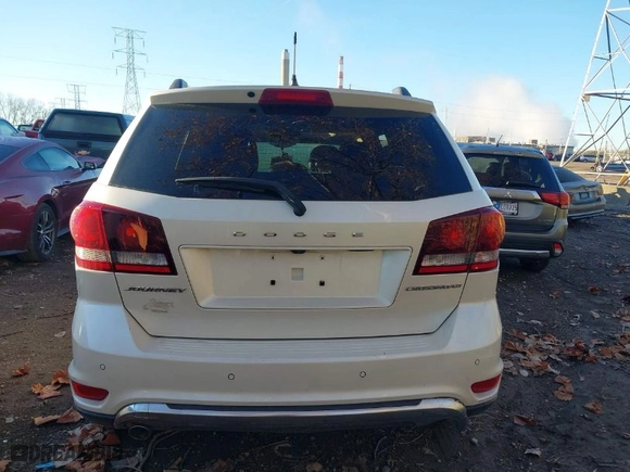 2017 Dodge Journey Crossroad Plus with VIN 3C4PDCGG3HT684600, listed as a IAAI auction lot 40815807 with NaN miles. Bid and sale history available at carsss.com. Image 16.