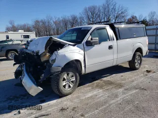 2014 Ford F-150 XL with VIN 1FTNF1EF7EKE54765, listed as a Copart auction lot 83306824 with 340,128 mi miles and Salvage Title. Bid and sale history available at carsss.com. Image 1.