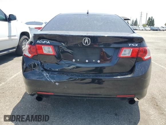 2009 Acura TSX with VIN JH4CU26639C032878, listed as a Copart auction lot 58761235 with 178,248 mi miles and Salvage title. Bid and sale history available at DreamBid. Image 6.