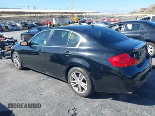 2011 Infiniti G25 Sedan Journey with VIN JN1DV6AP4BM604117, listed as a IAAI auction lot 41682208 with 164,132 mi miles. Bid and sale history available at carsss.com. Image 3.