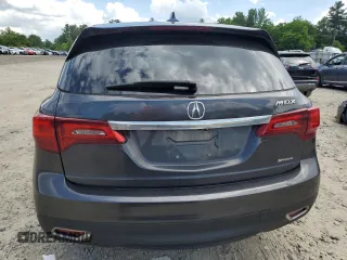 2016 Acura MDX Technology with VIN 5FRYD4H48GB048572, listed as a Copart auction lot 62673345 with 126,035 mi miles and Salvage title. Bid and sale history available at DreamBid. Image 6.