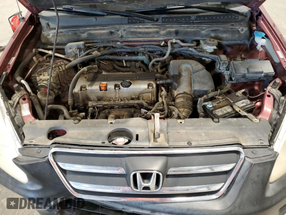 2005 Honda CR-V EX with VIN JHLRD78845C056496, listed as a Copart auction lot 53253155 with 194,922 mi miles and Salvage Title. Bid and sale history available at DreamBid. Image 12.
