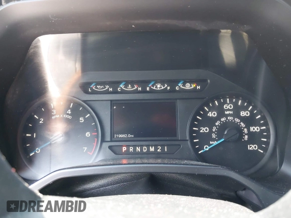 2016 Ford F-150 XL with VIN 1FTEX1CF6GKF91909, listed as a IAAI auction lot 42495243 with 219,952 mi miles and . Bid and sale history available at DreamBid. Image 7.