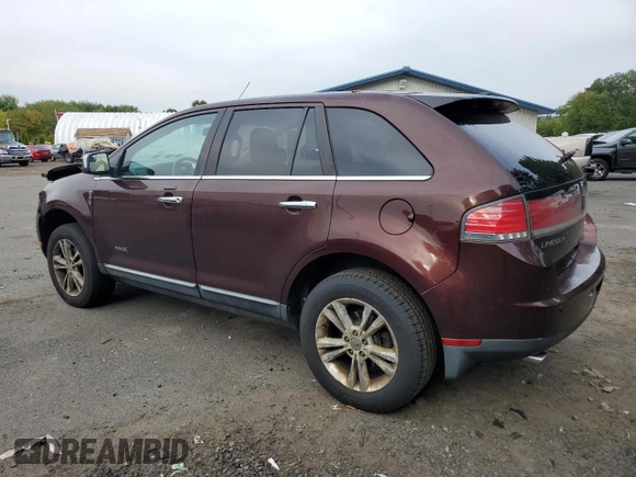 2010 Lincoln MKX with VIN 2LMDJ8JC9ABJ30736, listed as a Copart auction lot 71791594 with 116,083 mi miles and Salvage Title. Bid and sale history available at DreamBid. Image 2.
