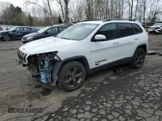 2016 Jeep Cherokee 75th Anniversary with VIN 1C4PJMCB0GW277108, listed as a Copart auction lot 48148015 with 165,954 mi miles and Salvage Title. Bid and sale history available at carsss.com. Image 1.