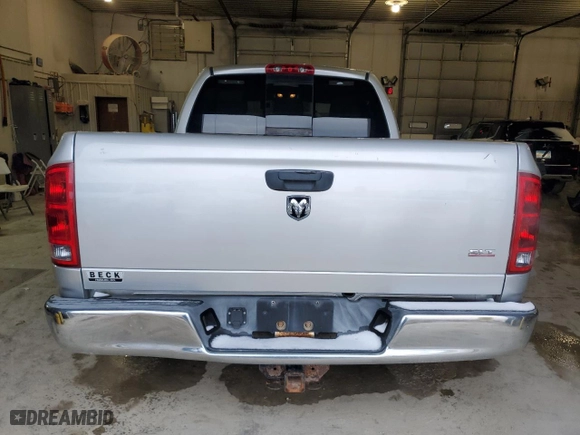2006 Dodge Ram 1500 SLT with VIN 3D7KR19D56G221081, listed as a Copart auction lot 47200185 with 275,243 mi miles and Salvage Title. Bid and sale history available at carsss.com. Image 6.