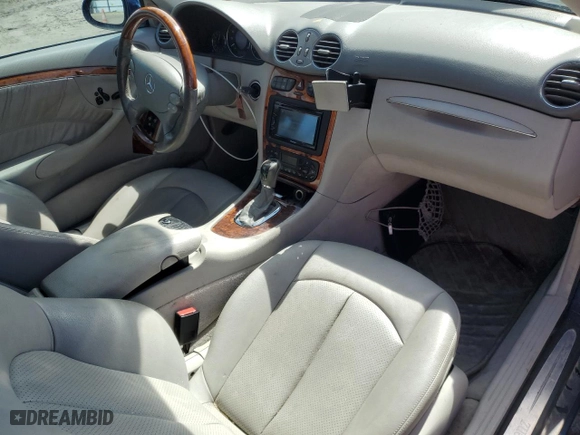 2004 Mercedes-Benz CLK-Class 5.0L with VIN WDBTJ75J94F114679, listed as a Copart auction lot 46604775 with 155,003 mi miles and Non Repairable. Bid and sale history available at carsss.com. Image 8.