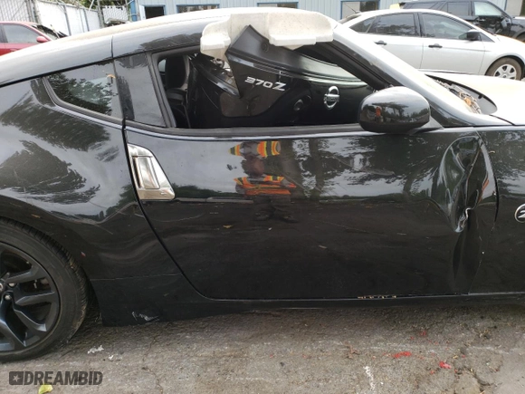 2019 Nissan 370Z Coupe with VIN JN1AZ4EH0KM422347, listed as a Copart auction lot 65575454 with 43165 miles and Salvage Title. Bid and sale history available at carsss.com. Image 10.