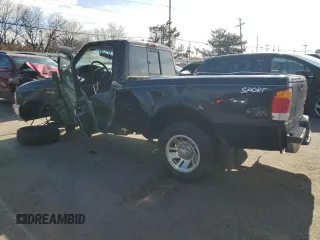 1999 Ford Ranger XL with VIN 1FTYR10V9XUB87056, listed as a Copart auction lot 43989795 with 193,980 mi miles and Salvage Title. Bid and sale history available at carsss.com. Image 2.