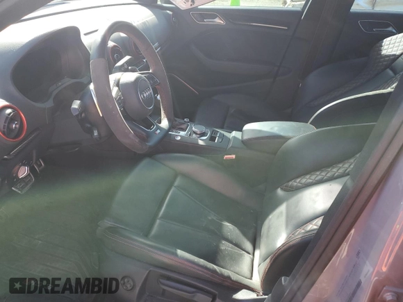 2020 Audi RS 3 z VIN WUABWGFF4LA902339, wystawiony jako Copart lot #70386242 z przebiegiem 27 283 mil mil oraz . Historia ofert i sprzedaży dostępna na DreamBid. Obrazek 7.