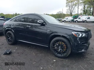 2021 Mercedes-Benz GLE 53 AMG with VIN 4JGFD6BB4MA375899, listed as a IAAI auction lot 42193449 with 27,154 mi miles and . Bid and sale history available at DreamBid. Image 14.