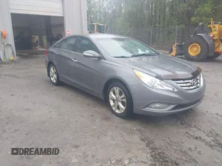 2013 Hyundai Sonata Limited with VIN 5NPEC4ACXDH636740, listed as a IAAI auction lot 41987225 with 280,333 mi miles and . Bid and sale history available at carsss.com. Image 1.