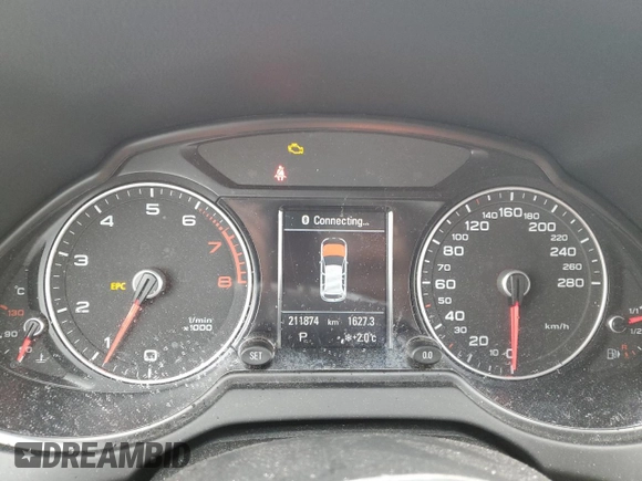 2015 Audi Q5 with VIN WA1MFCFP9FA069255, listed as a Copart auction lot 47474515 with 211,874 mi miles and Clean title. Bid and sale history available at DreamBid. Image 9.
