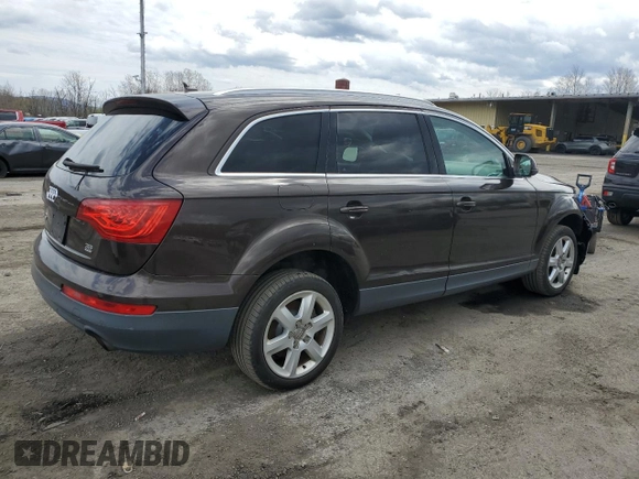 2010 Audi Q7 3.6L Premium Plus with VIN WA1LYAFE1AD002472, listed as a Copart auction lot 53059815 with 130,026 mi miles and Salvage Title. Bid and sale history available at carsss.com. Image 3.