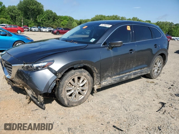 2019 Mazda CX-9 Touring with VIN JM3TCACY6K0334247, listed as a Copart auction lot 54756235 with 77,963 mi miles and Salvage title. Bid and sale history available at DreamBid. Image 1.