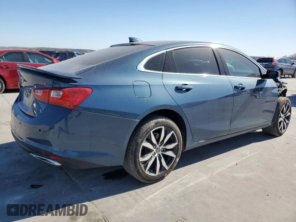 2024 Chevrolet Malibu RS with VIN 1G1ZG5ST9RF249410, listed as a Copart auction lot 42213895 with 2,065 mi miles and Salvage Title. Bid and sale history available at DreamBid. Image 3.