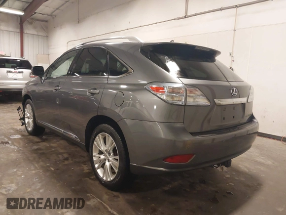 2012 Lexus RX 450h with VIN JTJBC1BA2C2434163, listed as a IAAI auction lot 42097868 with 266,874 mi miles and . Bid and sale history available at DreamBid. Image 3.