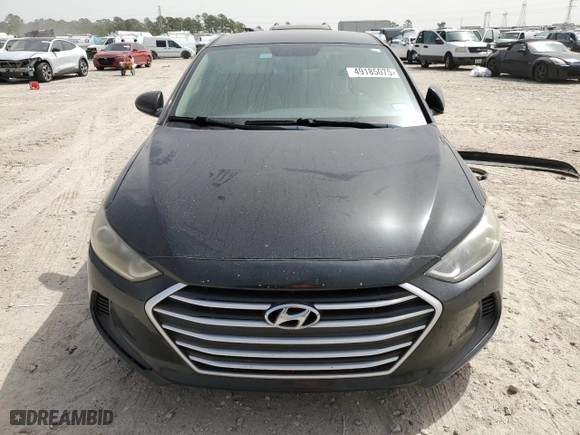 2018 Hyundai Elantra SEL with VIN 5NPD84LF7JH214831, listed as a Copart auction lot 49185075 with 105,403 mi miles and Salvage Title. Bid and sale history available at carsss.com. Image 5.