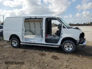 2024 Chevrolet Express Cargo with VIN 1GCWGAFP4R1183474, listed as a Copart auction lot 54072775 with Not provided miles and Clean title. Bid and sale history available at DreamBid. Image 4.