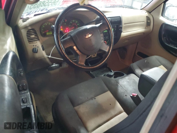2004 Ford Ranger XL with VIN 1FTYR10D44PA94527, listed as a Copart auction lot 56558655 with 242,941 mi miles and Salvage title. Bid and sale history available at DreamBid. Image 8.
