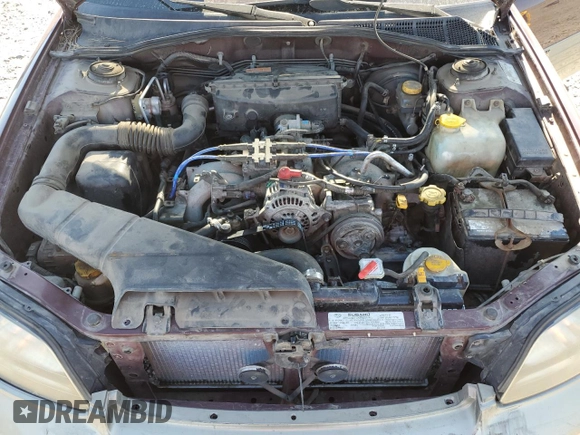 2001 Subaru Legacy Outback with VIN 4S3BH675717608564, listed as a Copart auction lot 65392465 with 232,264 mi miles and Salvage title. Bid and sale history available at DreamBid. Image 11.