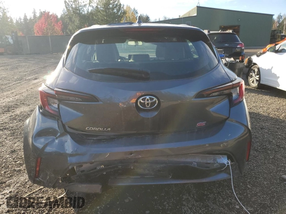 2024 Toyota Corolla Hatchback SE with VIN JTND4MBE1R3218204, listed as a Copart auction lot 78504444 with 24,649 mi miles and Salvage Title. Bid and sale history available at carsss.com. Image 6.