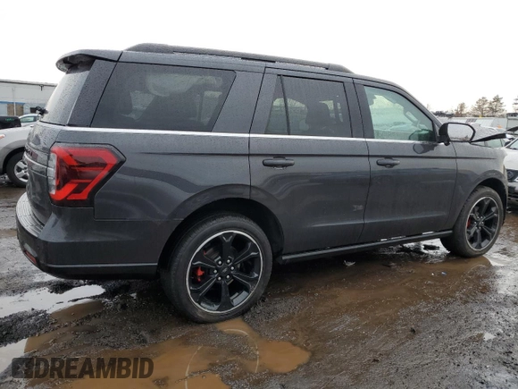 2022 Ford Expedition Limited with VIN 1FMJU2AT0NEA44213, listed as a Copart auction lot 47059155 with 47,325 mi miles and Salvage title. Bid and sale history available at DreamBid. Image 3.
