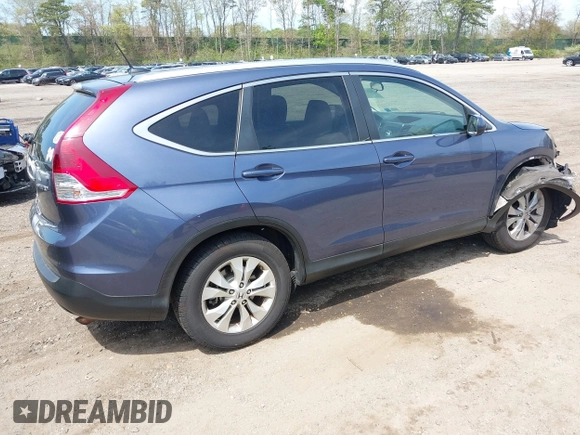 2012 Honda CR-V EX-L with VIN 5J6RM4H76CL017273, listed as a IAAI auction lot 42178338 with 170,188 mi miles and . Bid and sale history available at carsss.com. Image 4.
