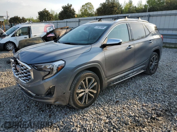 2018 GMC Terrain Denali with VIN 3GKALSEX6JL309610, listed as a Copart auction lot 51937485 with 32,687 mi miles and Salvage title. Bid and sale history available at DreamBid. Image 1.